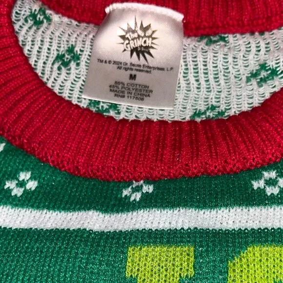 Two Grinch Christmas Sweater Bundle “Oh Joy” and “Grinch and Max” - Picture 2 of 4